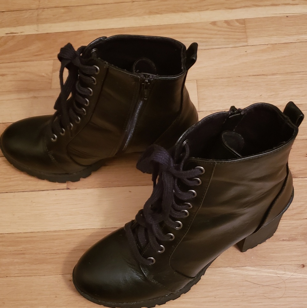 CHUNKY HEEL BOOTS